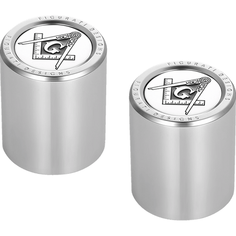 FIGURATI DESIGNS ND MAG DOCKING COVERS WITH MASONIC - 27.2X32MM - DRIVEN Canada's Powersports FD42 - DC - 27.2/32 - SS