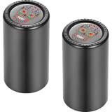 FIGURATI DESIGNS ND MAG DOCKING COVERS WITH SUGAR SKULL - 25.2X46.5MM - DRIVEN Canada's Powersports FD30 - DC - 25.2/46.5 - BLK