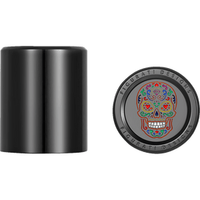 FIGURATI DESIGNS ND MAG DOCKING COVERS WITH SUGAR SKULL - 27.2X32MM - DRIVEN Canada's Powersports FD30 - DC - 27 - 30 - BLK