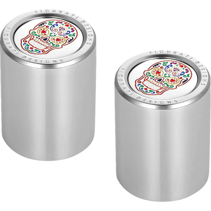 FIGURATI DESIGNS ND MAG DOCKING COVERS WITH SUGAR SKULL - 27.2X32MM - DRIVEN Canada's Powersports FD30 - DC - 27 - 30 - SS