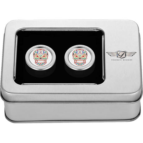 FIGURATI DESIGNS ND MAG DOCKING COVERS WITH SUGAR SKULL - 27.2X32MM - DRIVEN Canada's Powersports FD30 - DC - 27 - 30 - SS
