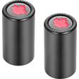 FIGURATI DESIGNS RED MAPLE LEAF DOCKING COVERS 25X46MM - DRIVEN Canada's Powersports FD03 - 25.2/46.5 - BK