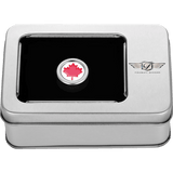 FIGURATI DESIGNS RED MAPLE LEAF SHIFTER COVER - DRIVEN Canada's Powersports FD03 - HTSC - SS