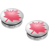 FIGURATI DESIGNS RED MAPLE LEAF SWING ARM COVER - DRIVEN Canada's Powersports FD03 - SS