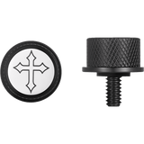 FIGURATI DESIGNS SEAT SCREW WITH 3M CROSS INSERT - DRIVEN Canada's Powersports FD41 - SEAT_SCREW - BLK
