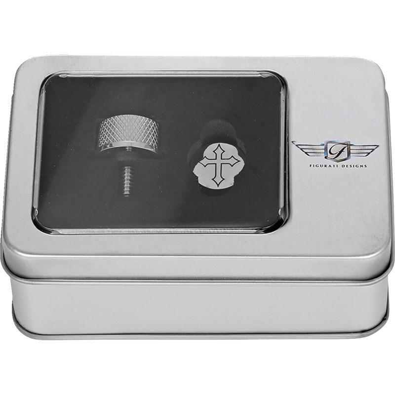 FIGURATI DESIGNS SEAT SCREW WITH 3M CROSS INSERT - DRIVEN Canada's Powersports FD41 - SEAT_SCREW - SS
