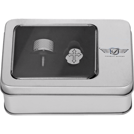 FIGURATI DESIGNS SEAT SCREW WITH 3M CROSS INSERT - DRIVEN Canada's Powersports FD41 - SEAT_SCREW - SS