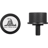 FIGURATI DESIGNS SEAT SCREW WITH 3M DON'T TREAD ON ME INSERT - DRIVEN Canada's Powersports FD40 - SEAT_SCREW - BLK