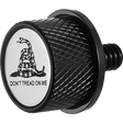 FIGURATI DESIGNS SEAT SCREW WITH 3M DON'T TREAD ON ME INSERT - DRIVEN Canada's Powersports FD40 - SEAT_SCREW - BLK