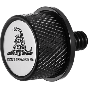 FIGURATI DESIGNS SEAT SCREW WITH 3M DON'T TREAD ON ME INSERT - DRIVEN Canada's Powersports FD40 - SEAT_SCREW - BLK