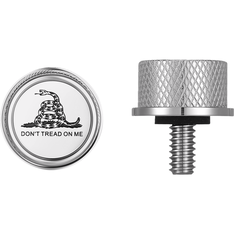 FIGURATI DESIGNS SEAT SCREW WITH 3M DON'T TREAD ON ME INSERT - DRIVEN Canada's Powersports FD40 - SEAT_SCREW - SS