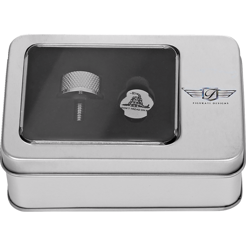 FIGURATI DESIGNS SEAT SCREW WITH 3M DON'T TREAD ON ME INSERT - DRIVEN Canada's Powersports FD40 - SEAT_SCREW - SS