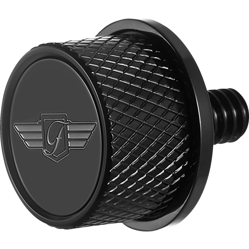 FIGURATI DESIGNS SEAT SCREW WITH 3M LOGO INSERT - DRIVEN Canada's Powersports FD01 - SEAT_SCREW - BLK