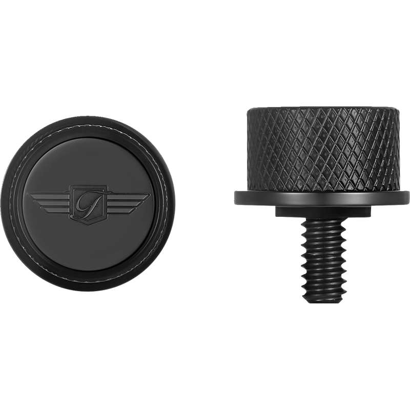 FIGURATI DESIGNS SEAT SCREW WITH 3M LOGO INSERT - DRIVEN Canada's Powersports FD01 - SEAT_SCREW - BLK