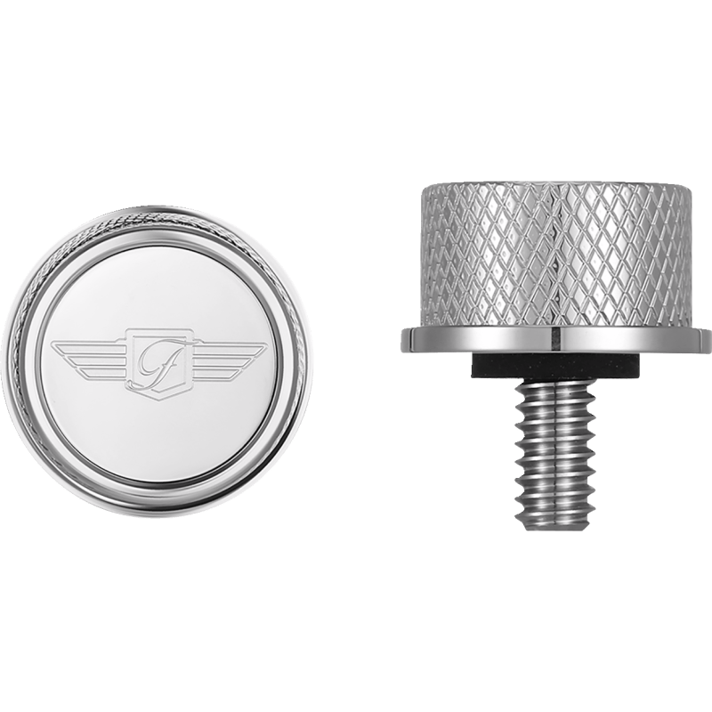 FIGURATI DESIGNS SEAT SCREW WITH 3M LOGO INSERT - DRIVEN Canada's Powersports FD01 - SEAT_SCREW - SS