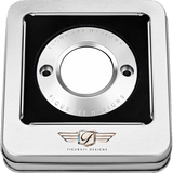 FIGURATI DESIGNS TIMING COVER PLAIN SILVER, 2 - HOLE (FD60 - TC - 2H - SS) - DRIVEN Canada's Powersports FD60 - TC - 2H - SS