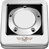 FIGURATI DESIGNS TIMING COVER PLAIN SILVER, 5 - HOLE (FD60 - TC - 5H - SS) - DRIVEN Canada's Powersports FD60 - TC - 5H - SS