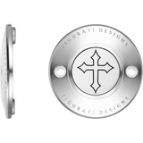 FIGURATI DESIGNS TIMING COVER WITH CROSS, 2 - HOLE - DRIVEN Canada's Powersports FD41 - TC - 2H - SS