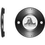 FIGURATI DESIGNS TIMING COVER WITH DON'T TREAD ON ME, 2 - HOLE - DRIVEN Canada's Powersports FD40 - TC - 2H - BLK