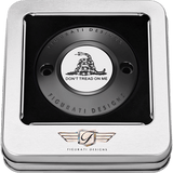 FIGURATI DESIGNS TIMING COVER WITH DON'T TREAD ON ME, 2 - HOLE - DRIVEN Canada's Powersports FD40 - TC - 2H - BLK