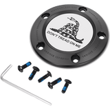 FIGURATI DESIGNS TIMING COVER WITH DON'T TREAD ON ME, 5 - HOLE - DRIVEN Canada's Powersports FD40 - TC - 5H - BLK