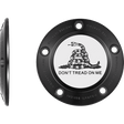 FIGURATI DESIGNS TIMING COVER WITH DON'T TREAD ON ME, 5 - HOLE - DRIVEN Canada's Powersports FD40 - TC - 5H - BLK