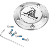 FIGURATI DESIGNS TIMING COVER WITH DON'T TREAD ON ME, 5 - HOLE - DRIVEN Canada's Powersports FD40 - TC - 5H - SS