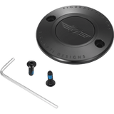 FIGURATI DESIGNS TIMING COVER WITH LOGO, 2 - HOLE - DRIVEN Canada's Powersports FD01 - TC - 2H - BLK