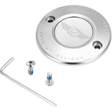 FIGURATI DESIGNS TIMING COVER WITH LOGO, 2 - HOLE - DRIVEN Canada's Powersports FD01 - TC - 2H - SS