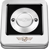 FIGURATI DESIGNS TIMING COVER WITH LOGO, 2 - HOLE - DRIVEN Canada's Powersports FD01 - TC - 2H - SS