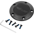 FIGURATI DESIGNS TIMING COVER WITH LOGO, 5 - HOLE - DRIVEN Canada's Powersports FD01 - TC - 5H - BLK