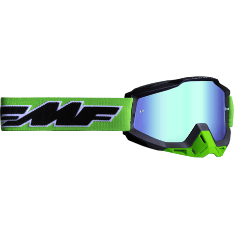 FMF POWERBOMB GOGGLE ROCKET MIRROR GREEN LENS - DRIVEN Canada's Powersports 196261011623F - 50037 - 00007