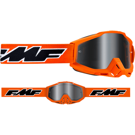 FMF POWERBOMB GOGGLE ROCKET MIRROR SILVER LENS - DRIVEN Canada's Powersports 196261011630F - 50037 - 00003