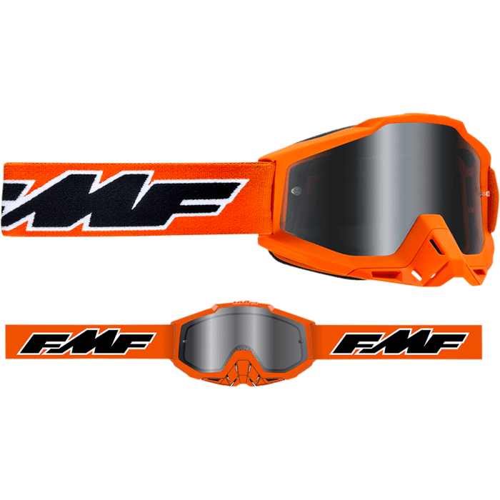 FMF POWERBOMB GOGGLE ROCKET - MIRROR SILVER LENS - Driven Powersports Inc.196261011630F-50037-00003