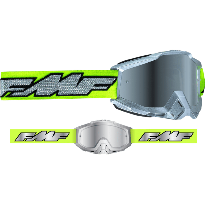 FMF POWERBOMB GOGGLE ROCKET - MIRROR SILVER LENS - Driven Powersports Inc.196261022308F-50037-00011