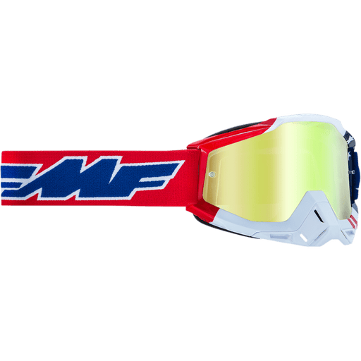 FMF POWERBOMB GOGGLE US OF A - TRUE GOLD LENS - Driven Powersports Inc.841269174466F-50037-00006