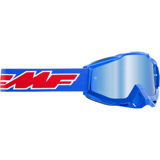 FMF POWERBOMB YOUTH GOGGLE ROCKET - MIRROR BLUE LENS - Driven Powersports Inc.196261011883F-50048-00002
