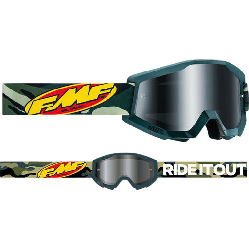 FMF POWERCORE GOGGLE ASSAULT - MIRROR SILVER LENS - Driven Powersports Inc.196261012002F-50051-00001