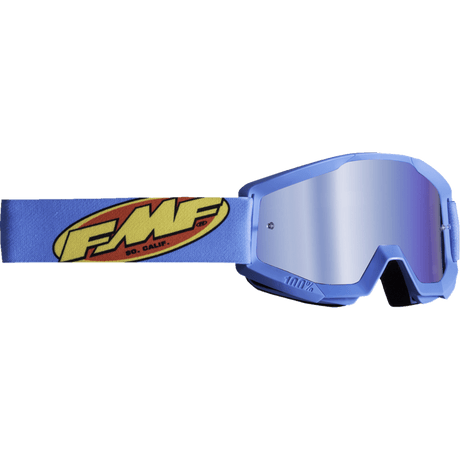FMF POWERCORE GOGGLE CORE CYAN MIRROR BLUE LENS (F - 50051 - 00004) - DRIVEN Canada's Powersports 196261012033F - 50051 - 00004