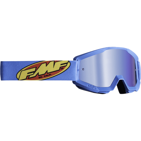 FMF POWERCORE GOGGLE CORE CYAN MIRROR BLUE LENS (F - 50051 - 00004) - DRIVEN Canada's Powersports 196261012033F - 50051 - 00004