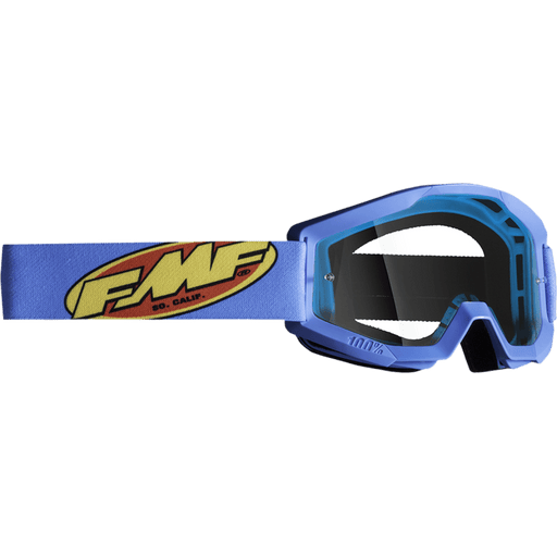 FMF POWERCORE YOUTH GOGGLE CORE CYAN - CLEAR LENS - Driven Powersports Inc.196261011470F-50054-00005