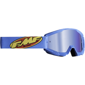 FMF POWERCORE YOUTH GOGGLE CORE CYAN MIRROR BLUE LENS (F - 50055 - 00005) - DRIVEN Canada's Powersports 196261011494F - 50055 - 00005
