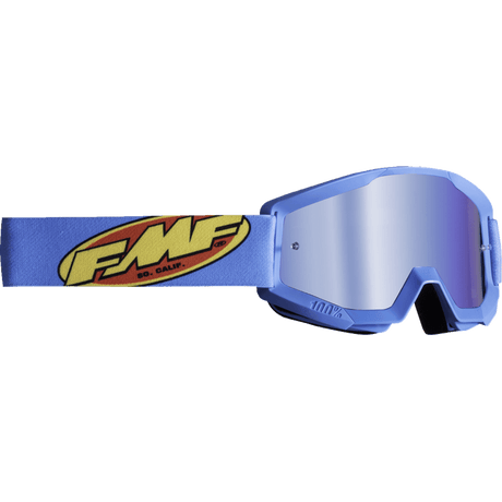 FMF POWERCORE YOUTH GOGGLE CORE CYAN MIRROR BLUE LENS (F - 50055 - 00005) - DRIVEN Canada's Powersports 196261011494F - 50055 - 00005