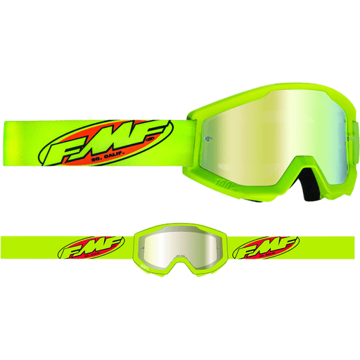 FMF POWERCORE YOUTH GOGGLE CORE - MIRROR GOLD LENS - Driven Powersports Inc.196261011814F-50055-00003