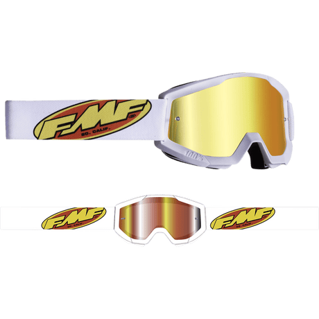 FMF POWERCORE YOUTH GOGGLE CORE MIRROR RED LENS - DRIVEN Canada's Powersports 196261011500F - 50055 - 00006