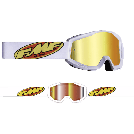 FMF POWERCORE YOUTH GOGGLE CORE MIRROR RED LENS - DRIVEN Canada's Powersports 196261011500F - 50055 - 00006