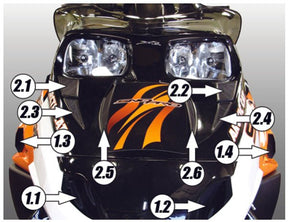 FROGZSKIN AIR VENT (F0030) - DRIVEN Canada's Powersports F0030F0030