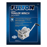 FULTONWESBAR 2 - SPEED TRAILER WINCH (142411) - DRIVEN Canada's Powersports 016118142693142411