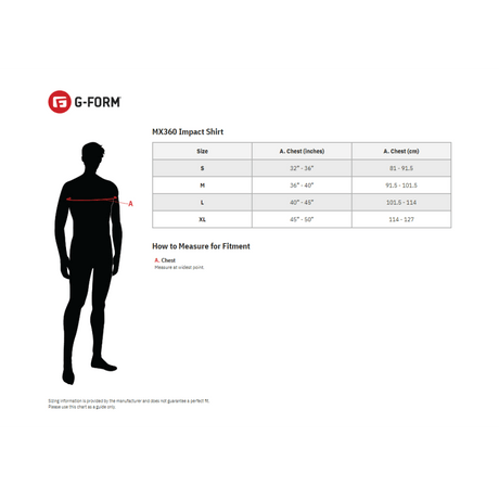 G - FORM MX360 IMPACT SHIRT - DRIVEN Canada's Powersports 847631085446BP3602013