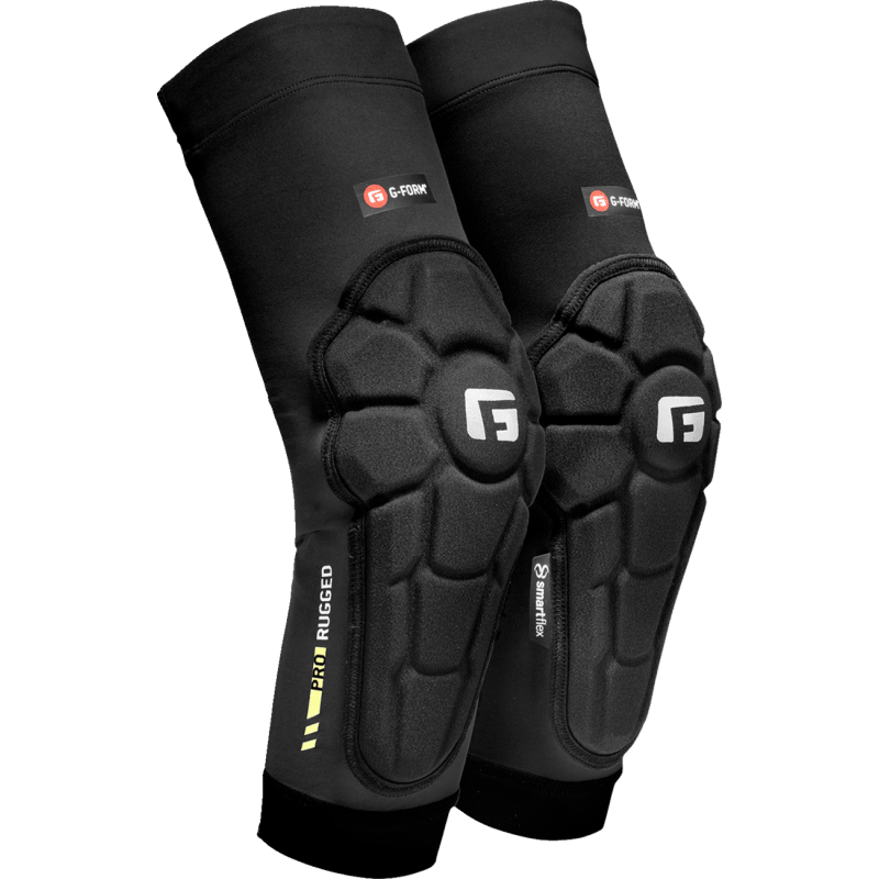 G-FORM PRO RUGGED2 ELBOWGD Black Front - Driven Powersports